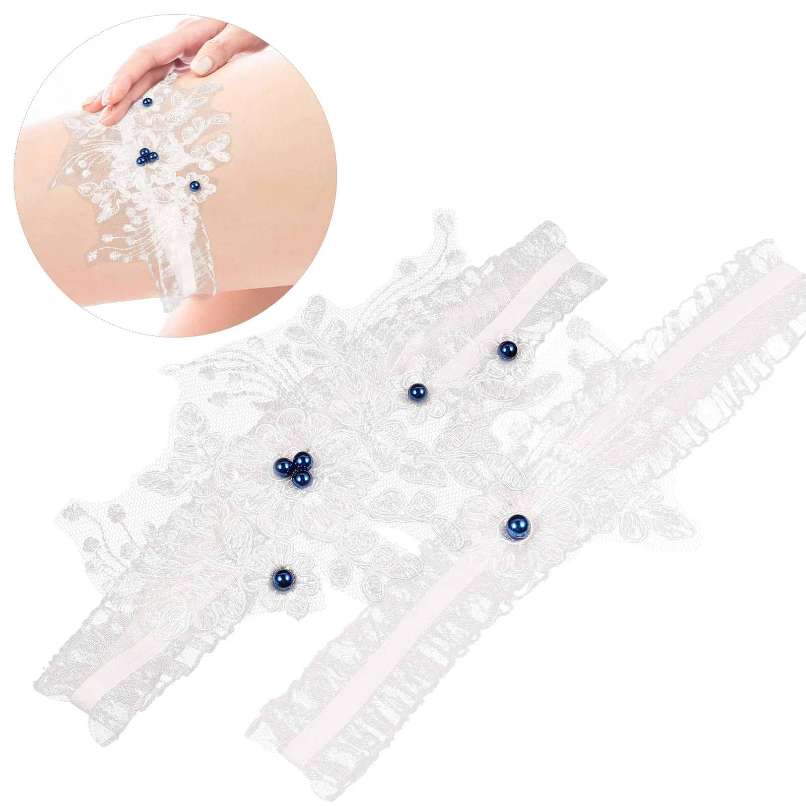

Decor Lace Garter Wedding Garters Bowknot Thigh Ring Delicate Unique Adorable Ornament Women's