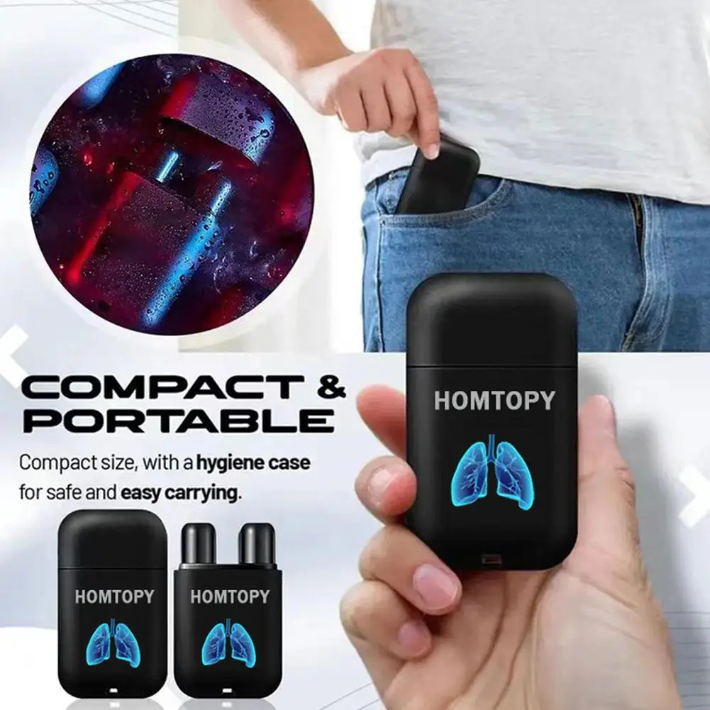Liver Air Nasal Inhaler Double Hole Diffuser Sniffer For Nasal Cleansing Herbal Repair Nasal Box Quick Natural Long Lasting X0H2