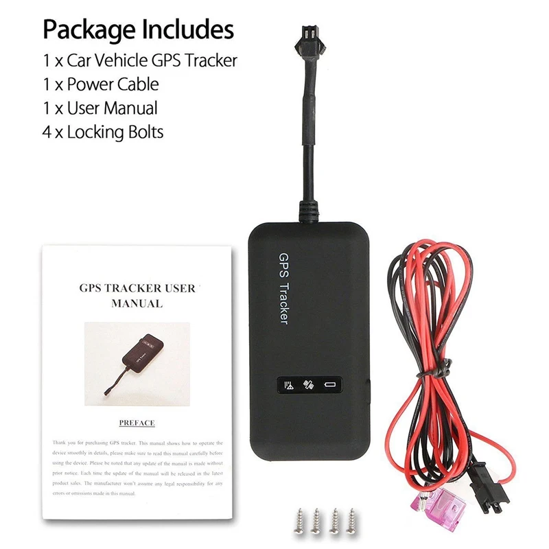 Motorcycle GPS Tracker GT02 GF07 Motorcycle Anti-theft System Car GSM GPRS Tracking Mini GPS Tracker Car