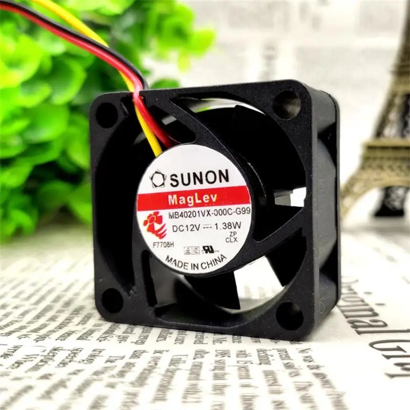 

New For TAJUN MB40201VX-000C-G99 4020 12V 1.38W 4CM Micro Cooling Fan
