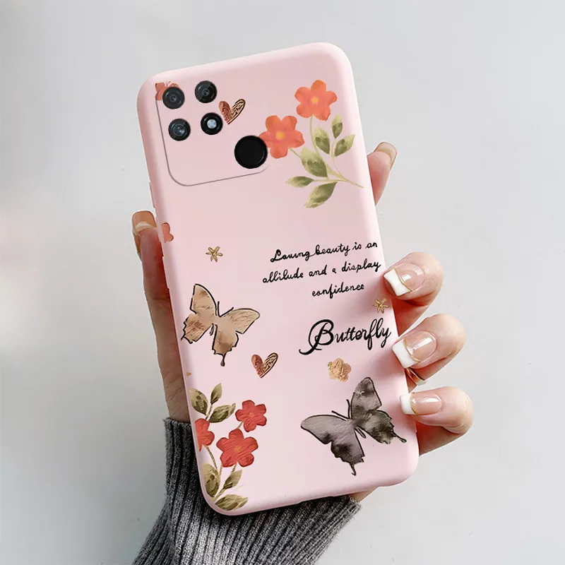 Cute Cat Cartoon Shockproof Soft Silicone TPU Phone Back Cover