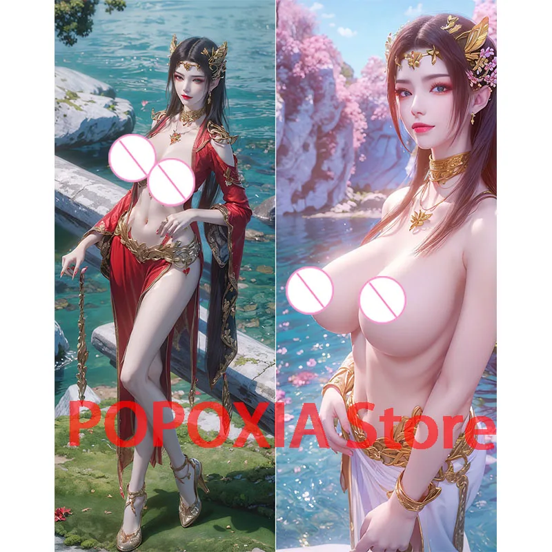 

Dakimakura anime дакимакура Подушка для тела Dakimakura с крупной грудью в стиле аниме Battle Through the Heaven, подушка с двусторонним принтом в натуральную величину для взрослых