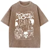 Summer My Chemical Romance Mcr Dead Men's T-Shirt Black Parade Punk Emo Rock Fashion Top Female Oversized T Shirt Clothing 2
