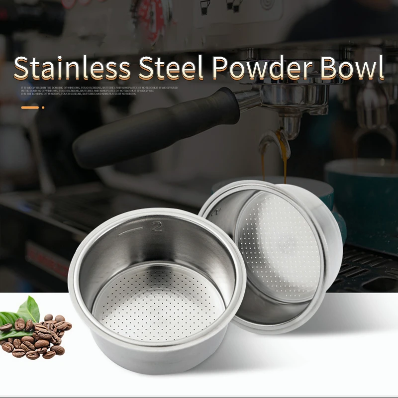 51mm/54mm/58mm Stainless Steel Coffee Filter Basket For Delonghi