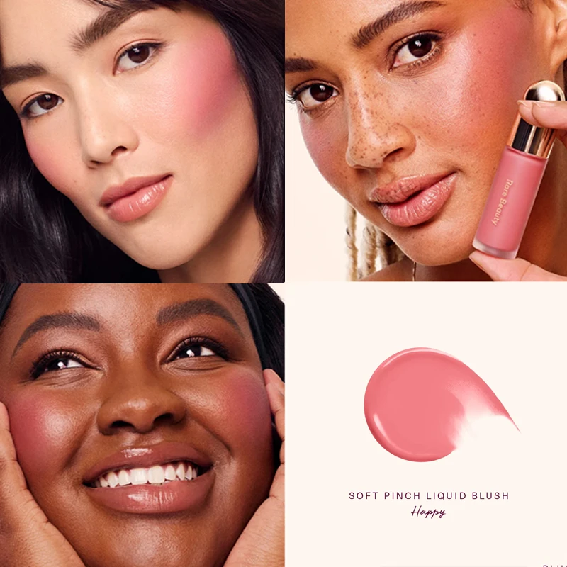 Happy blusher