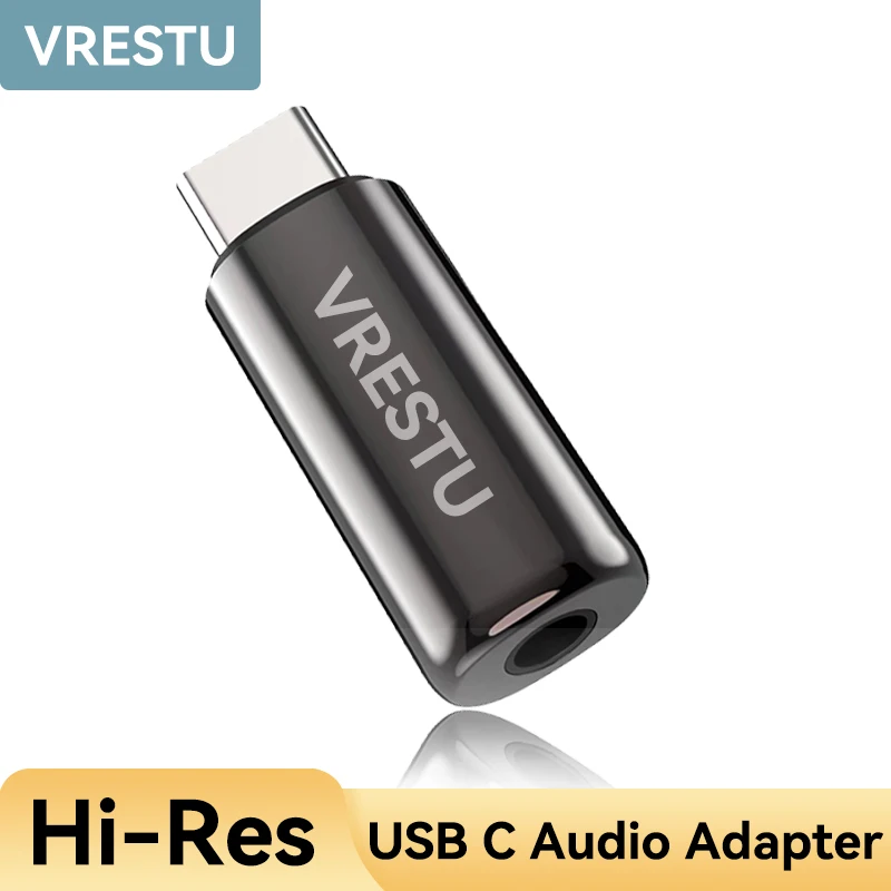 USB Type C to 3.5mm Aux Adapter Audio Converter Adapter USB C to 3 5 Jack DAC Chip HiFi Audio Convertor Earphone for Samsung S23 Ultra S20 Xiaomi Pixel7