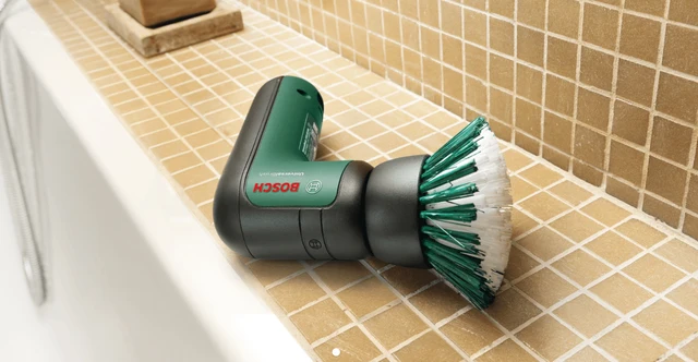 Spazzola Elettrica Ricaricabile USB - Per Cucina E Auto, Multiuso Portatile (Verde) - Foto 8