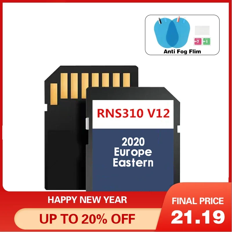 Rns 310 Caddy 2K East Map Version Fx V12 Polo Europe Per Bosch Con Adesivi Reaview Antiappannamento