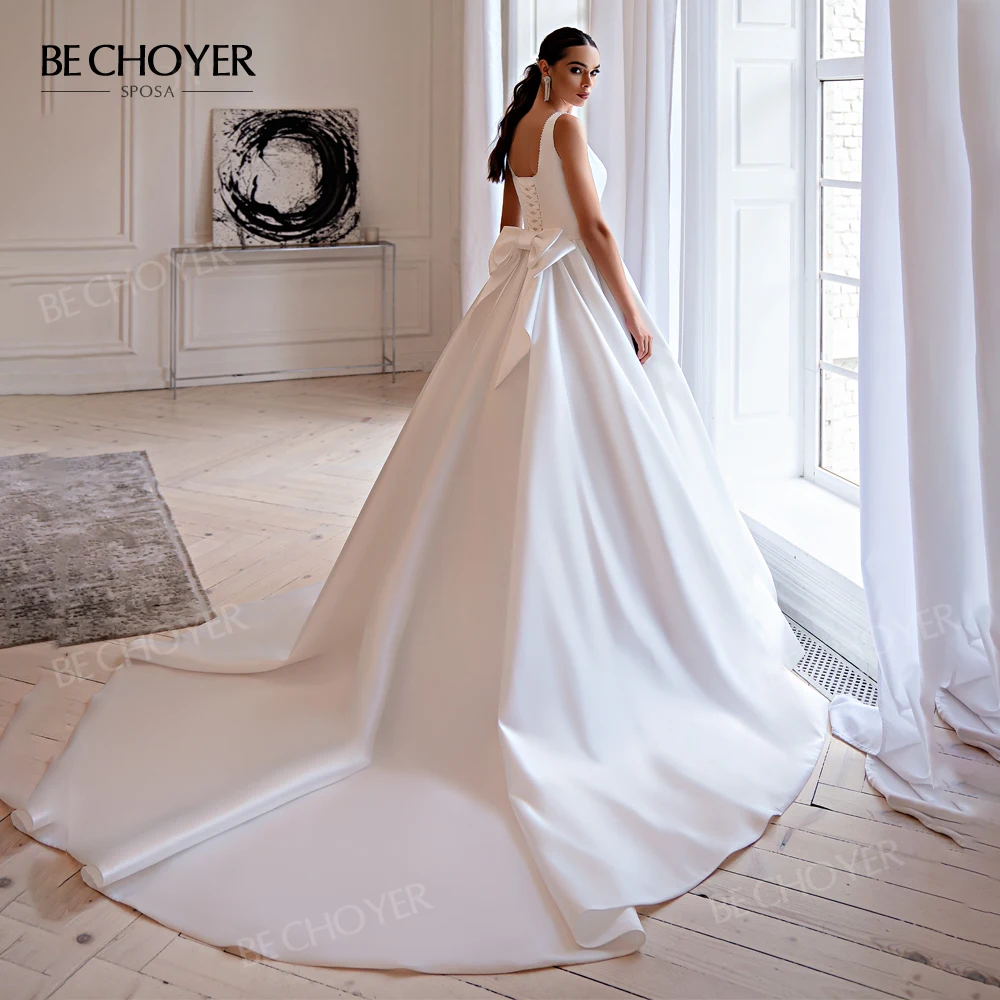 champagne a line prom dresses A Line V Neck Champagne Tulle Long Beaded Prom Dresses, Champagne Long main image 0