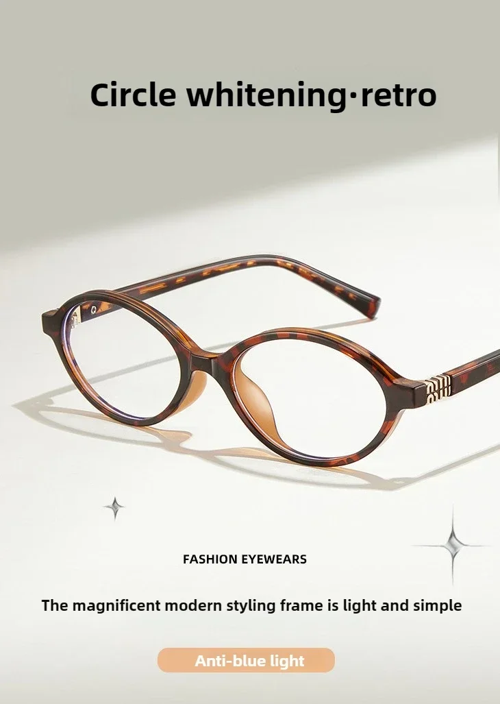 Oval Reading Glasses - Classic Oval Frames With Photochromic Lenses For Women Small Frames