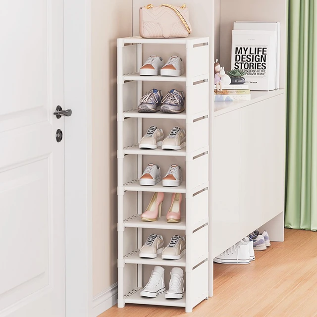 Closet Shelf Shoe Wall Clothes Hanger Rack Sneaker Storage