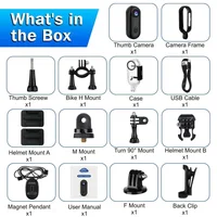 4K FHD 1080P Action Camera In Helmet Motorcycle Bike Sport Mini Filming Bicycle Outdoor SportsBody Cam And Video Recording - Image 6