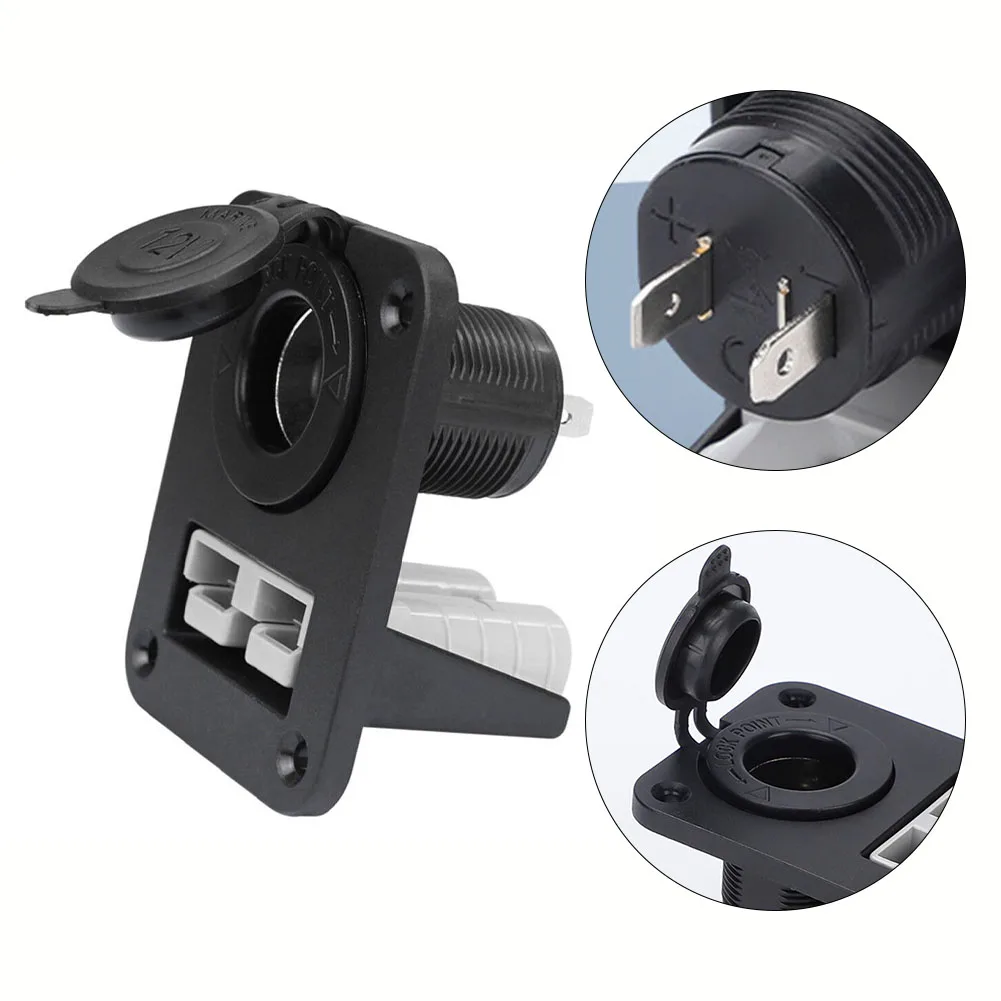 1 Pz 50 Amp Per Anderson Spine Connettore Presa Di Corrente Caricatore Piastra Di Montaggio A Filo Per Rimorchi Da Campeggio Navi