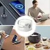 Cord Holder Magnet Wire Holder Phone Charging Cable Keeper Desk Wire Charger Clip Management For Wall Nightstand 4