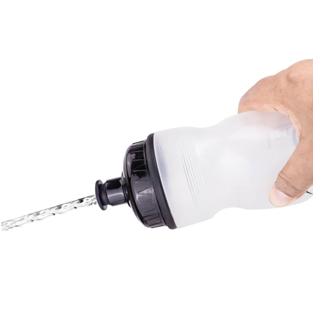 

750ml Bike Water Bottle Food Grade Silicone Mountain Bicycle Bottle Portable Fitness Exercise Bike Outdoor Cycling Water Bottle