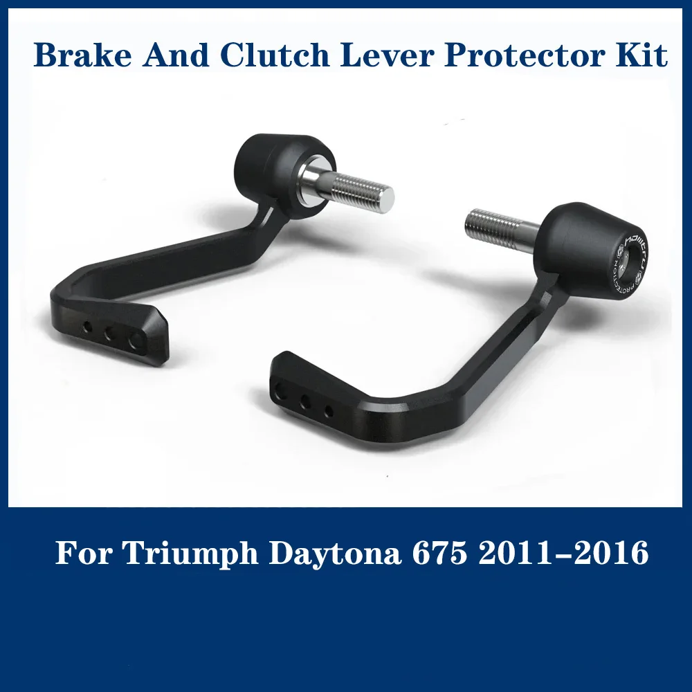 Motorcycle Brake and Clutch Lever Protector Kit For Triumph Daytona 675 2011-2016