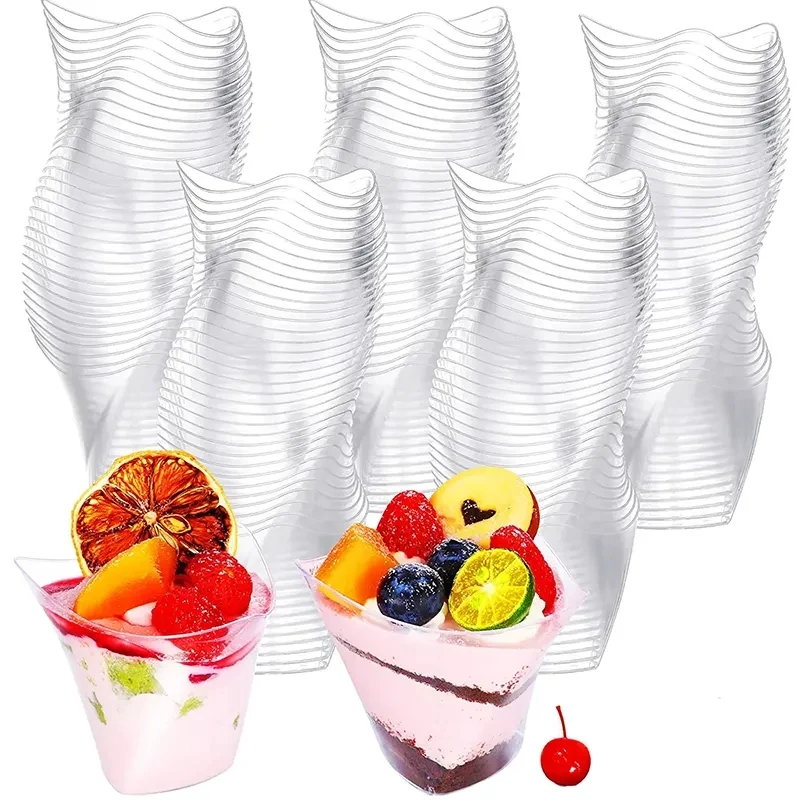 Verrine Plastique, 50 Pièces Verrine Plastique Aperitif, 55ML Verrines  Plastique, Réutilisable Verrine avec 50 Pièces Cuillères, Transparent  Verrines Convient pour Fêtes Mariages Pique Niques : : Cuisine et  Maison