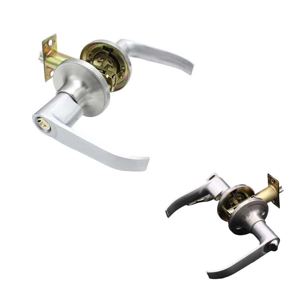 Door Handle Lock Entry Privacy Sliding Interior Entrance Handles Keyed Locks for Bedroom Indoor