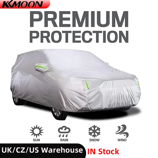 Car Cover Full Covers With Reflective Strip Sunscreen Protection Dustproof  Uv Scratch-resistant For 4x4/suv Business Car - Car Covers - AliExpress