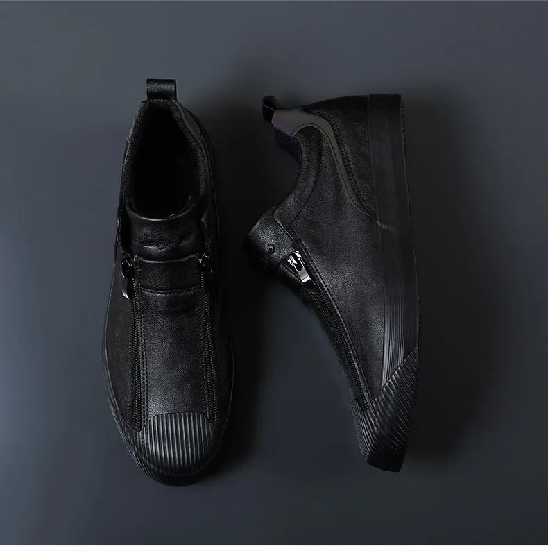 Autumn Vibe Leather Men Casual Shoes