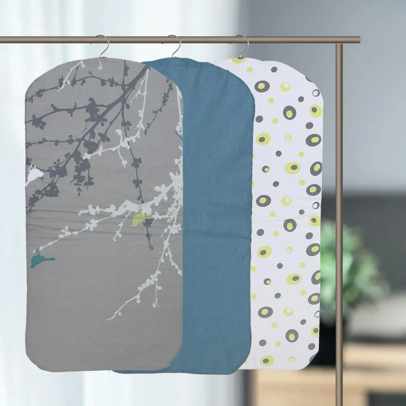 Hanging Ironing Board Portable Garment Steamer Pad Steamer Board for Clothes for Apartment Sewing Room Traveling Home Dorm