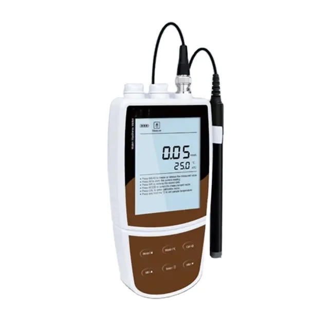 

Portable water hardness tester 322 water quality analyzer 2-5 points 0.05-200mmol/L