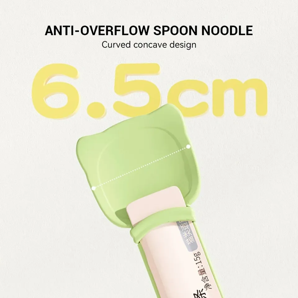 Convenient Cat Treat Spoons，Easy-Squeeze One-Handed Feeder Cat Supplies for Feeding Wet Treats and Supplements