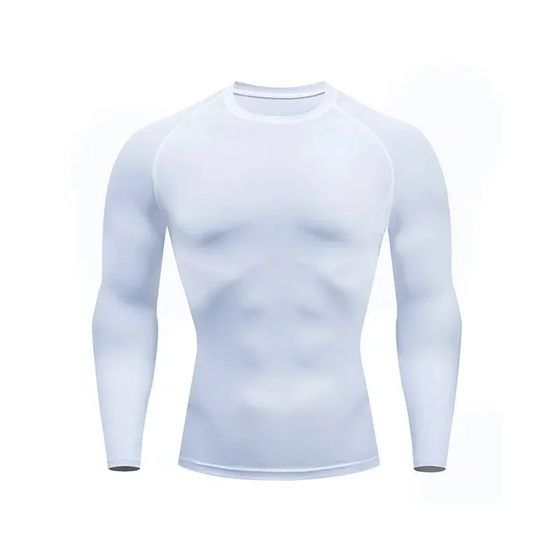 Fitness Clothing Men's Long Sleeve Running Basketball Training Basecoat T-shirt Tight Fit High Elastic Fast Dry Compression compression t shirt sport t shirt running t shirts fitness clothes running t shirt men t shirts