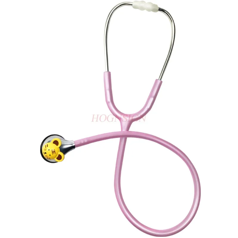 Pediatric stethoscope 1set medical professional respiratory sound fetal heart pediatric animal cartoon frequency conversion