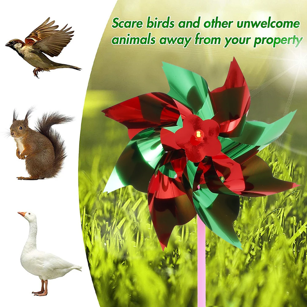 Pinwheel Plastic DIY Lawn Windmill Decorative Wind Spinners for windmill toys wind spinner garden windmill Garden Yard Decor Toy 50Pcs