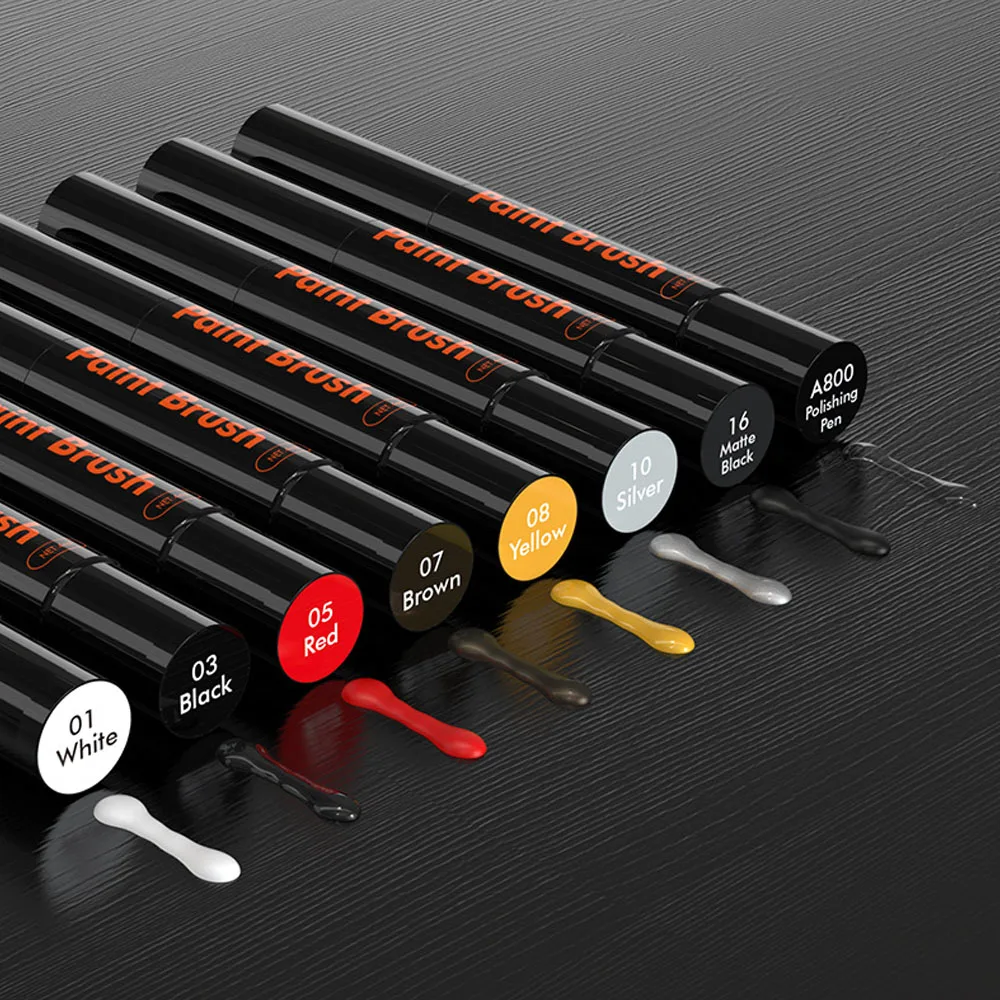 Touch Up Paint Pen For Cars Scratch Removal Repair Pen Multiple Colors Optional Various Automotive Car Mending Fill Paint Brush