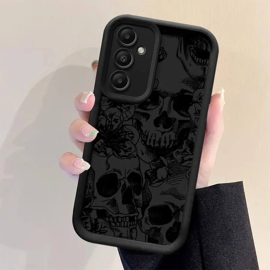 Trendy Skull Pattern Phone Cover Case