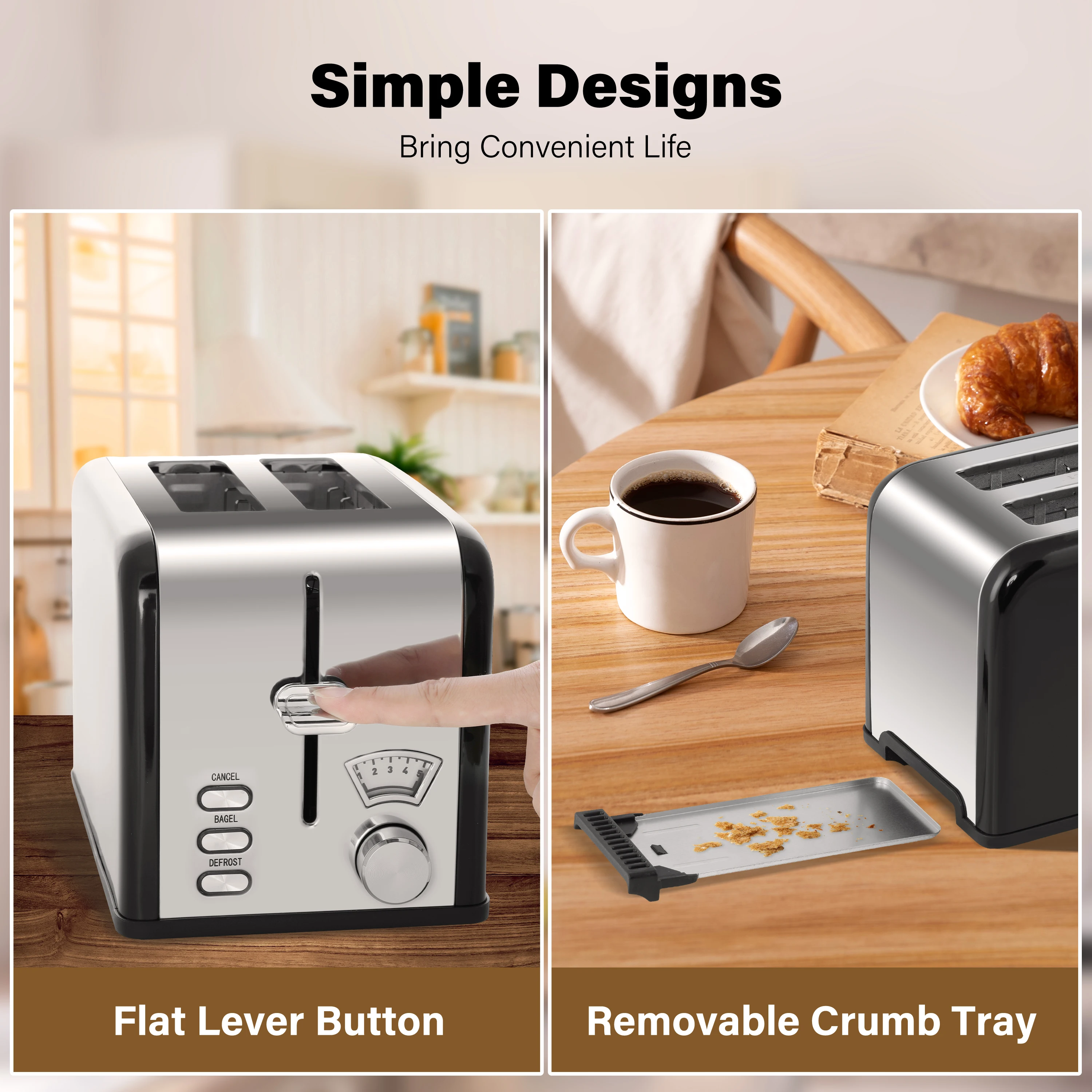 Multifunctional Toaster Toasted Bread Slices Small Home Lazy Breakfast Bread Machine