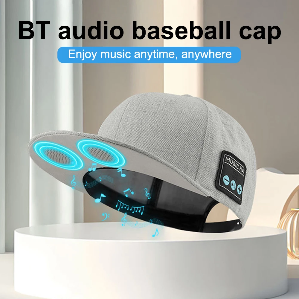 New Multi-functional Outdoor Hat with Bluetooth Speakers Detachable Wireless Adjustable Music Baseball Cap Running Sports Gift 1 S6f2641e5ec8a4c5d965823a409b872e43