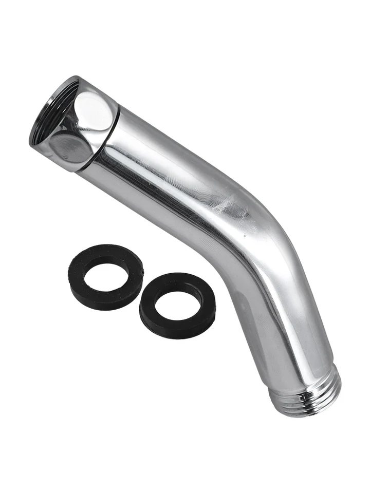 Adattatore a gomito in ottone massiccio per soffione doccia, gomito doccia a 45 gradi, raccordo a gomito per braccio doccia, estensore connettore G1/2 femmina a maschio, nero opaco Adattatore a gomito in ottone massiccio per soffione doccia, gomito doccia a 45 gradi, raccordo a gomito per braccio doccia, estensore connettore G1/2 femmina a maschio, nero opaco