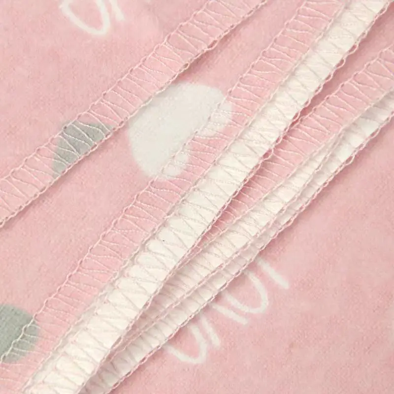 4pcs/pack 76x76cm 100% cotton flannel diapers supersoft receiving baby blanket newborn wrap print blanket swaddle bedsheet 5