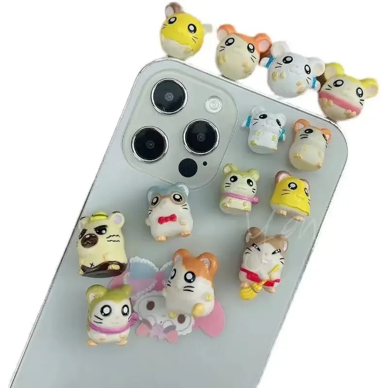 Toy Cute Food Play Cream Gel Phone Case DIY Accessories Hamster 5