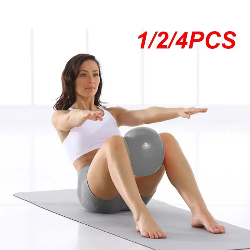 25cm Yoga Ball Exercise Gymnastic Fitness Pilates Ball Balance Exercise Gym Fitness Yoga Core Indoor Training 1/2/4PCS