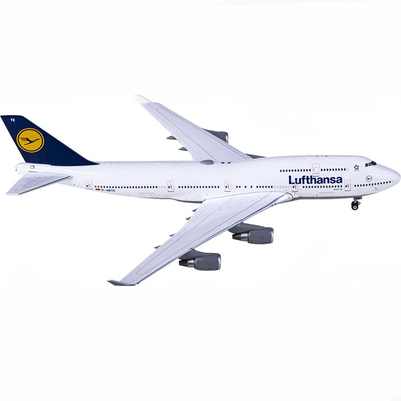 

Масштаб 1:400, модель самолета Lufthansa 747-400, оригинальная модель, готовая модель самолета из сплава, статическая коллекционная игрушка, подарок