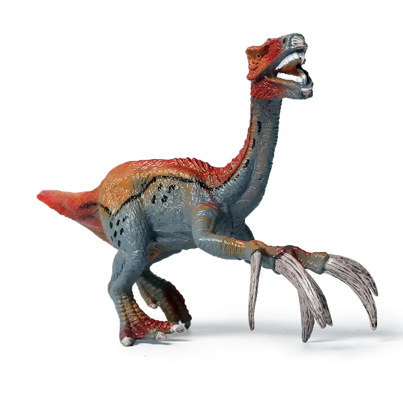

Jurassic Simulation Dinosaur Model Therizinosaurus Solid Wild Animal Dinosaur Model Ornaments