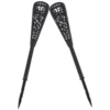 2 Pcs Flower Basket Cemetery Grave Vase Plastic Solar Light Decoration Headstones Vases for Flowers Memorial 1