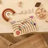 Wooden Puzzle Toys Movable Orbital Solar System Model Science Toys Set Montessori Planets Science Educational Puzzle Toys Gifts 5