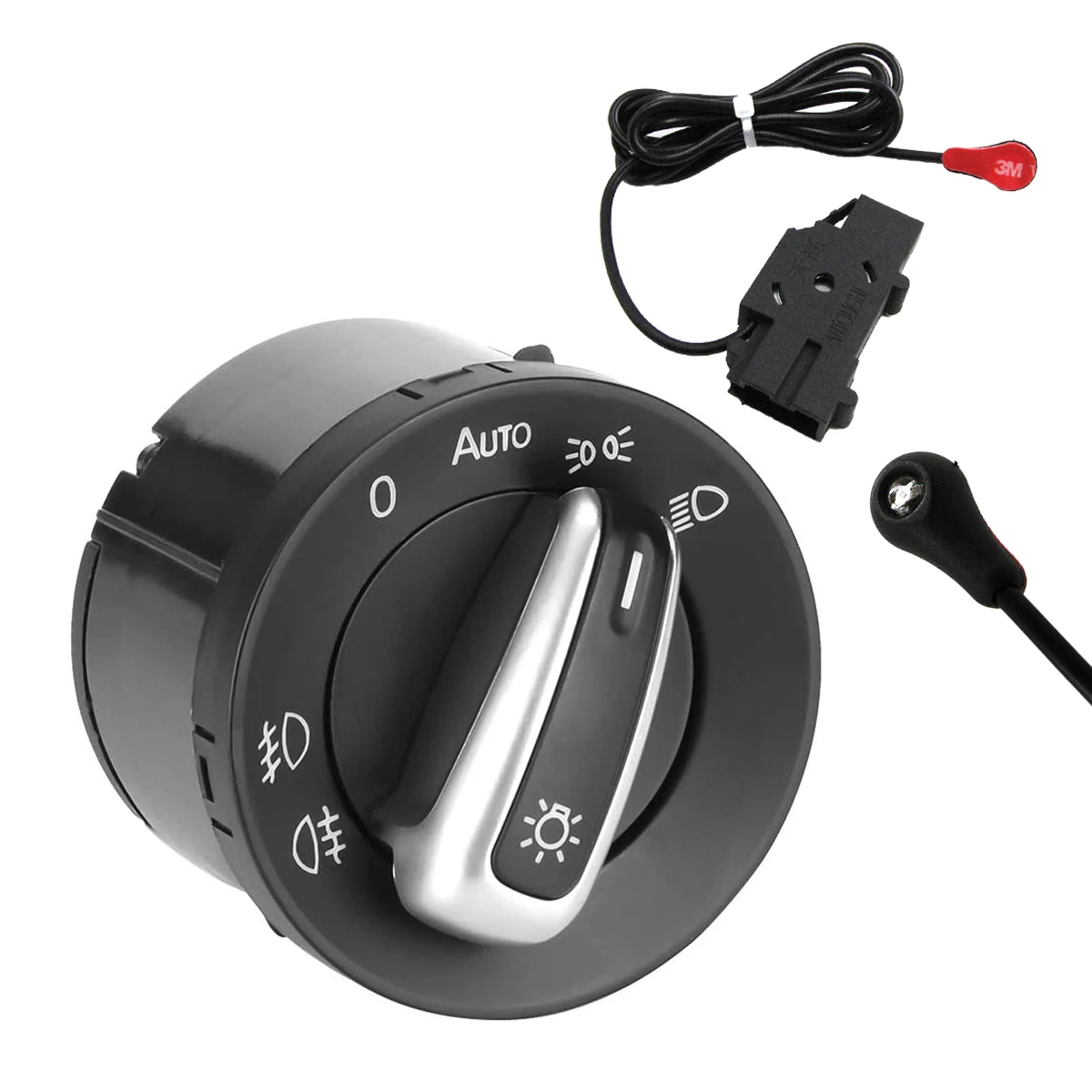 VW AUTO Headlight Head Lamp Switch Light Sensor Module For Golf Passat