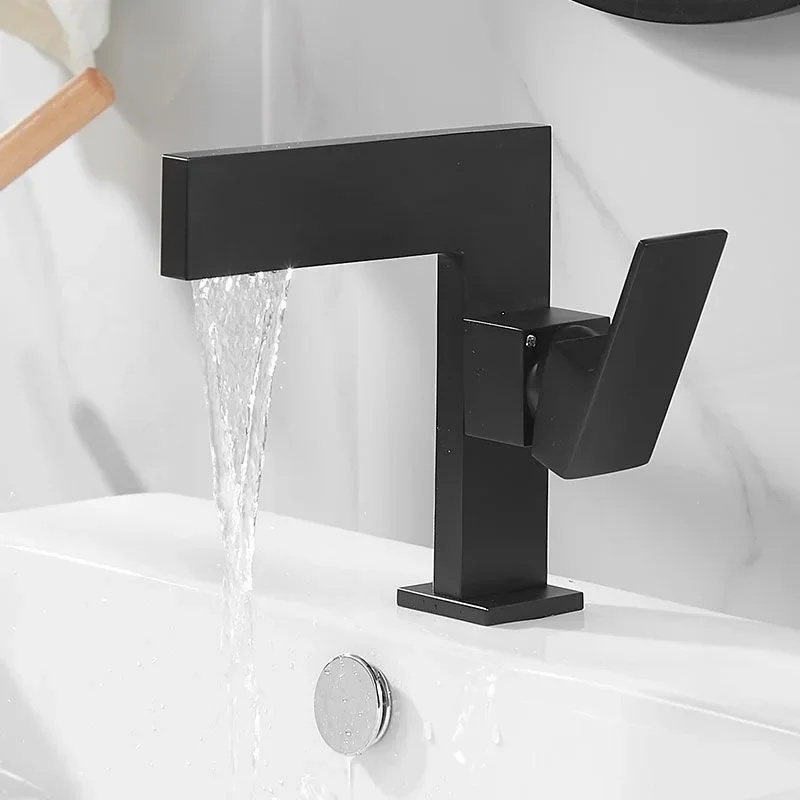 Basin Faucet Brushed Gold Bathroom Single handle Basin Mixer Tap Hot Cold Water Brass Sink Water Crane New Arrival