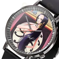 One P Watch Luffy Roronoa Zoro Wristwatch Anime Printing Watch Cartoon Quartz Electronic Watch PVC Strap Kid Party Gift 1