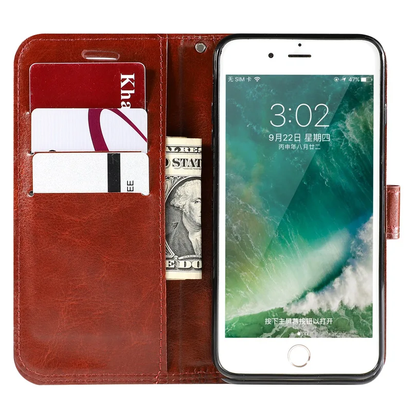 Luxury Flip Leather Phone Case with Card Slot Cover