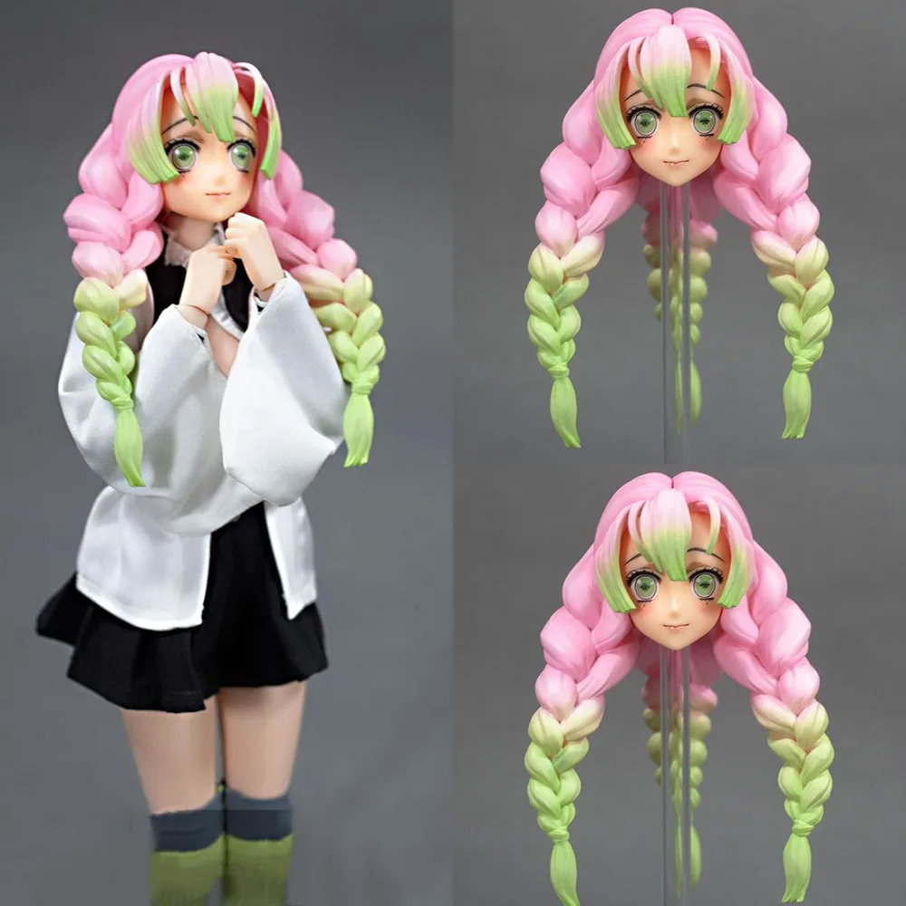 

Sipatoys Sip004 1/6 Kanroji Miritsu Kawaii аниме девушка голова резьба Искусство Аксессуар для 12-дюймовых экшн-фигурок тела