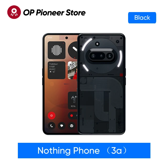 Nothing Phone 3a 5G スマートフォン Snapdragon 7s Gen 3 6.77 インチ