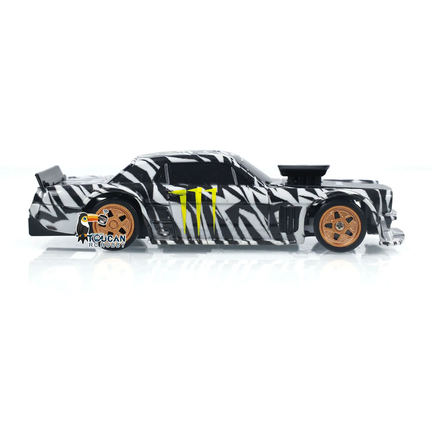 4WD 2.4G 1/43 Scale RC Mini Speed Car RTR Four-wheel Drive Car Radio Control Racing Drifting Cars Toy High Speed Model Boys Gift 2