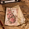 Yoofun 30Sheets  Collage Decor Material Paper Flower Painted Book Pages Vintage Plant Creative DIY Junk Journal Scrapbooking diy 4